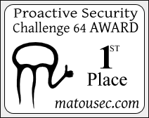 Proactive Security Award